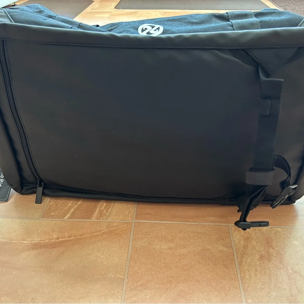 NWT Cico Rider Men's Black Basic Multipurpose Travel Gym Duffel Bag Backpack